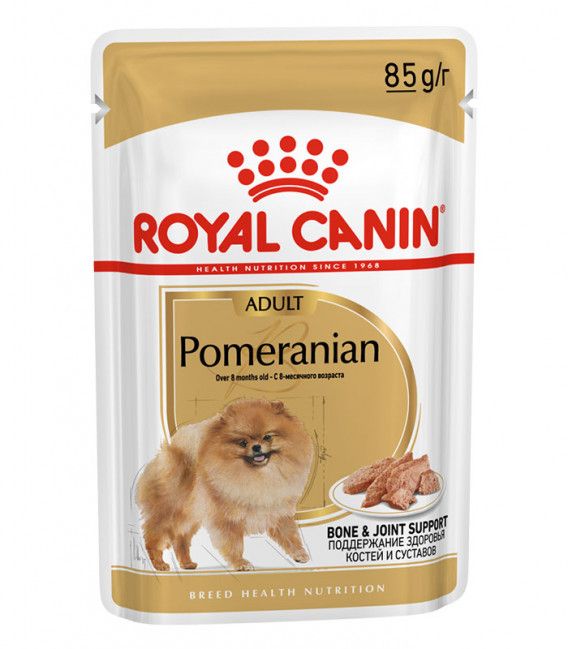 Royal Canin Breed Health Nutrition Pomeranian (WET FOOD - Pouches)  85g_0