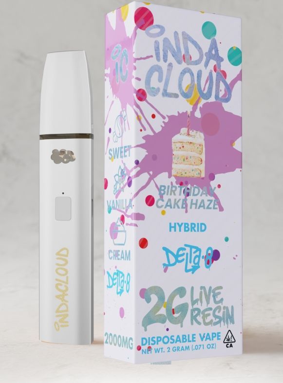 Birthday Cake Haze 2G Delta 8 Disposable Vape Pen_0