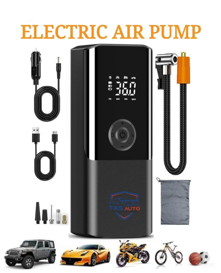 TXS Velocity V6 Smart Electric Air Pump (+Powerbank)_0