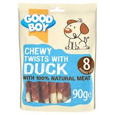 Chewy Duck Twists - 90g_0