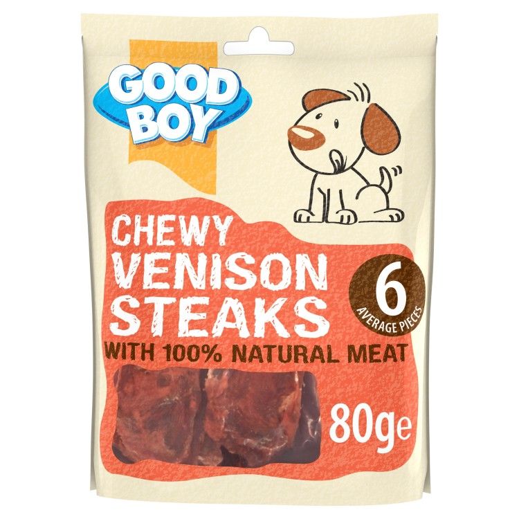 Chewy Venison Steaks - 80G_0