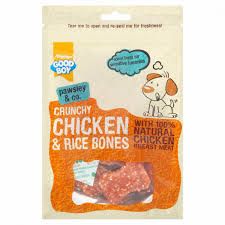 Crunchy Chicken & Rice Bones - 100G_0