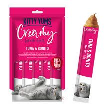 Kitty Yums Creamy Tuna & Bonito 5 Sticks_0