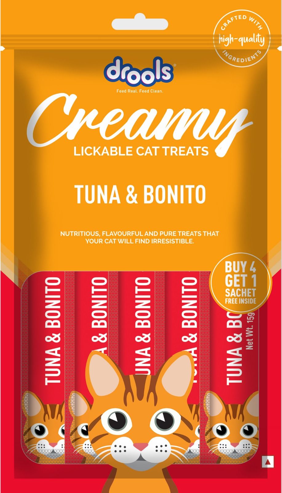 Drools Creamy Tuna & Bonito 5 Sticks_0