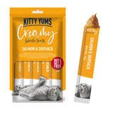 Kitty Yums Creamy Salmon&Skipjack 5Sticks_0