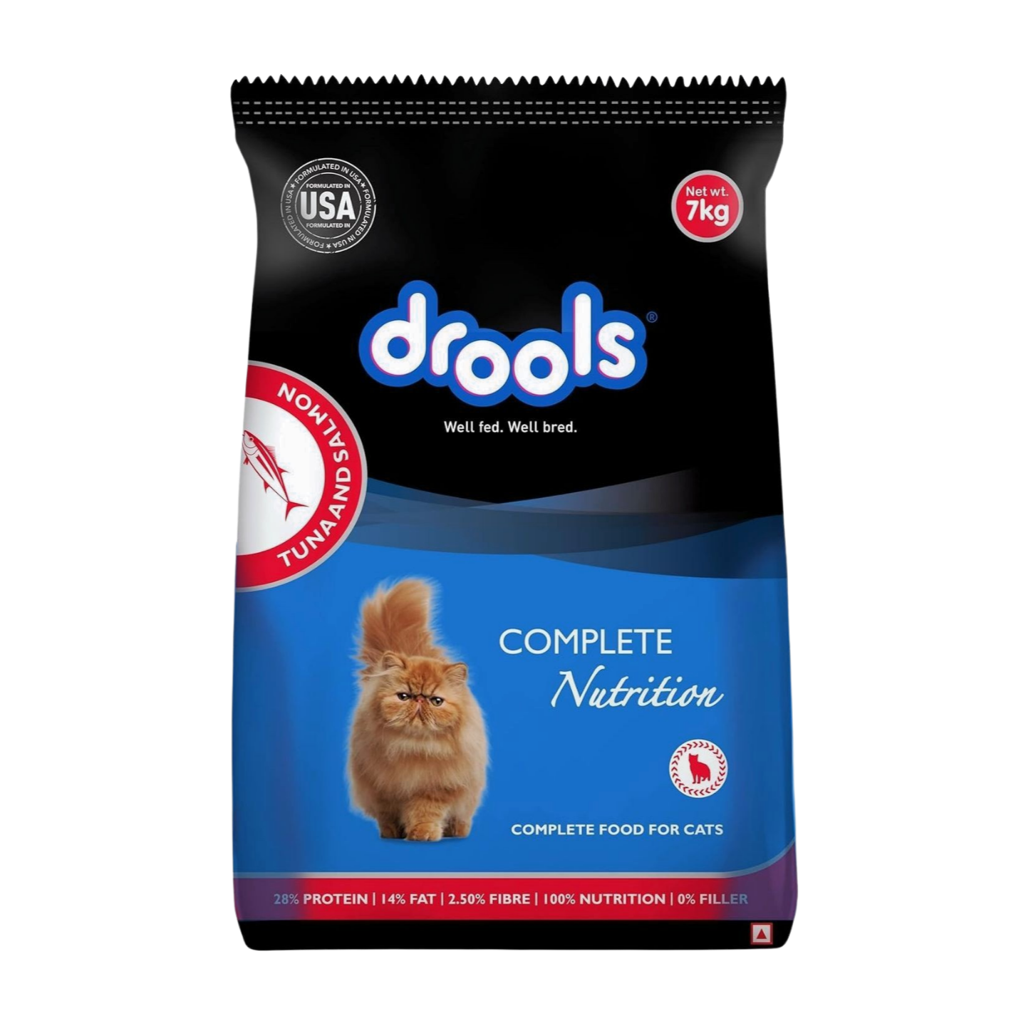 Drools AdultCat Dry Food Tuna and Salmon 7kg_0