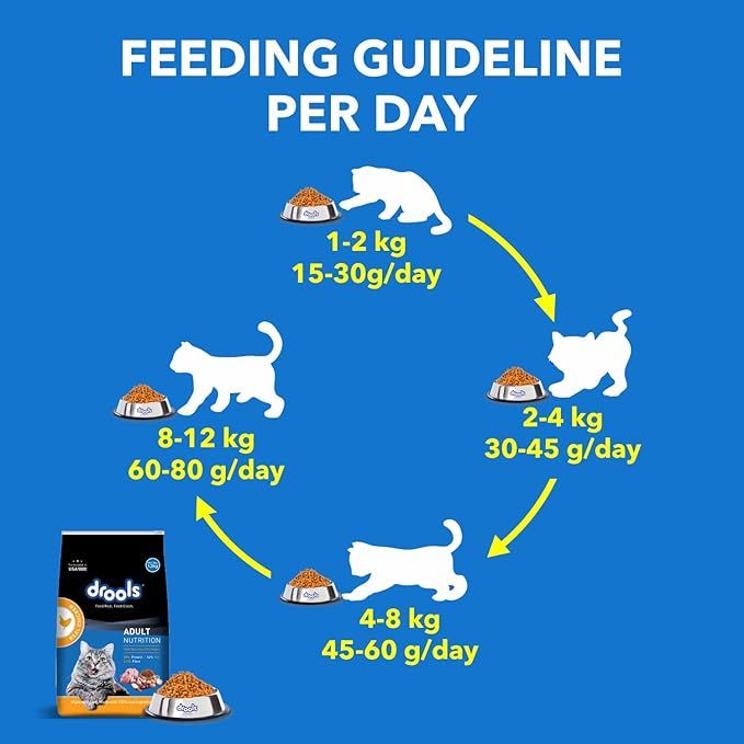 Drools AdultCat Dry Food Real Chicken 7kg_1