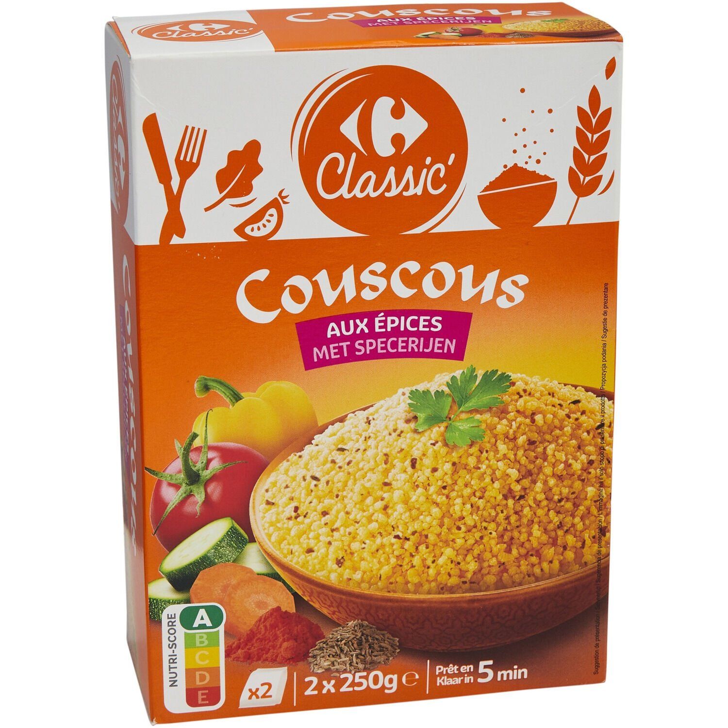 Crf Clas. Couscous Epices 2×250gr_0