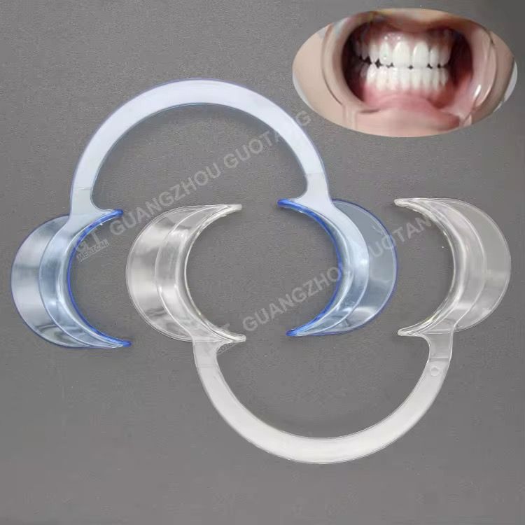 Dental Medical Autoclavable C Shape Mouth Opener/ Cheek Retractor_1