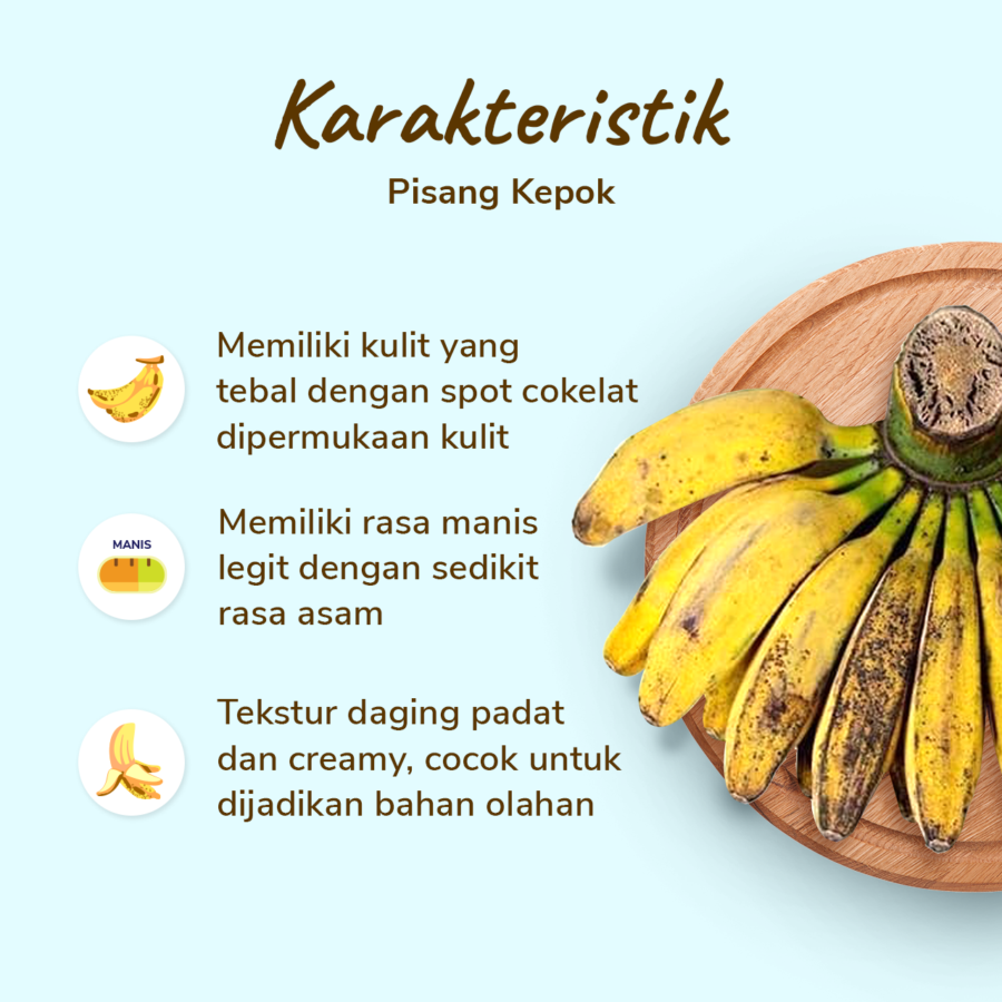 Pisang Kepok Kuning pack 450-600 gram_1