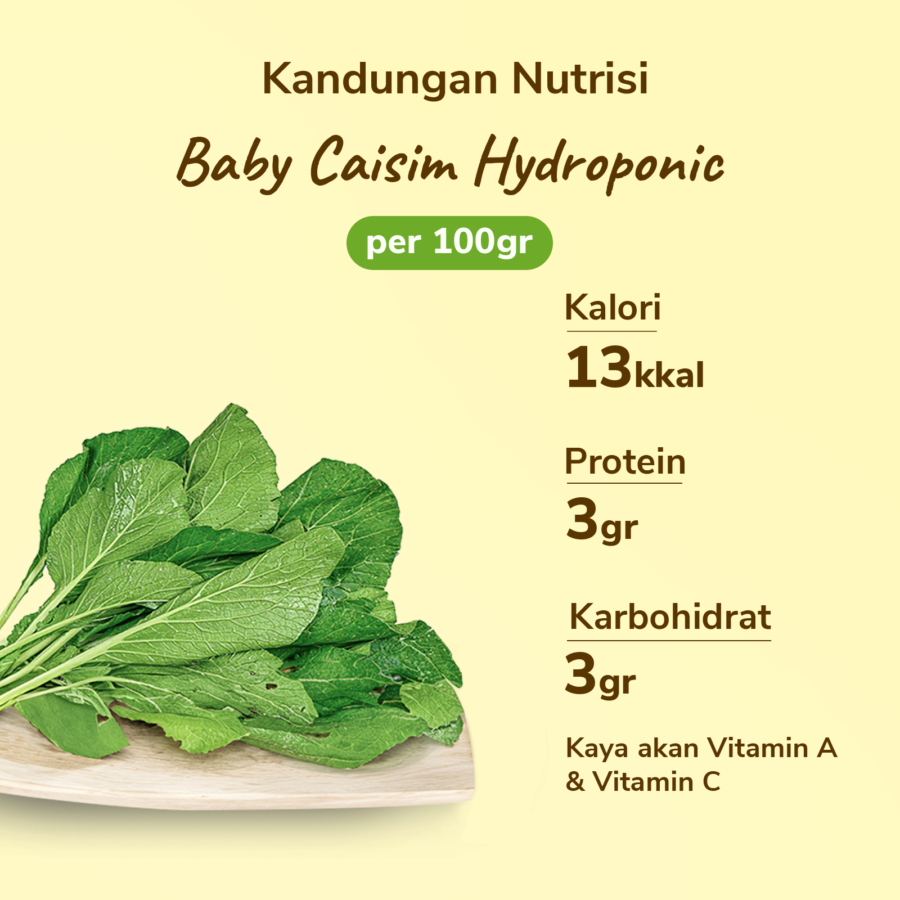 Baby Caisim Hydroponic 200gram_3