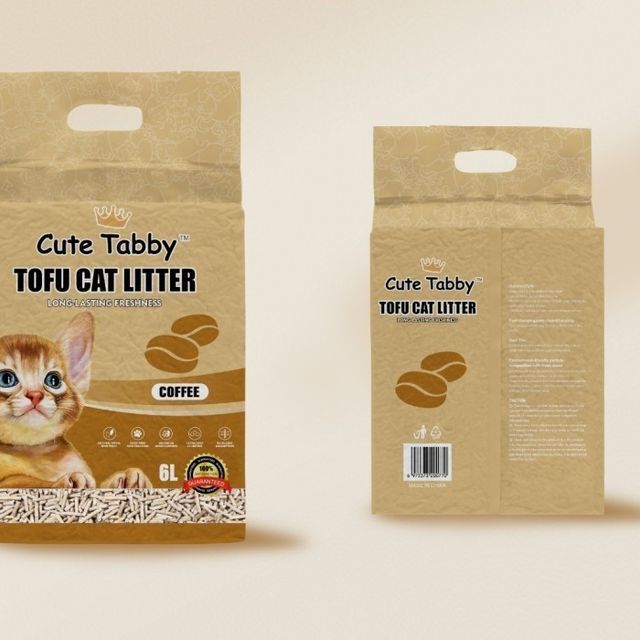 Mi Pets Tofu  Cat Litter Coffee 6L_0