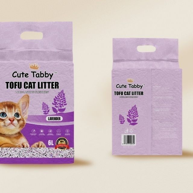 Mi Pets Tofu  Cat Litter Lavender 6L_0