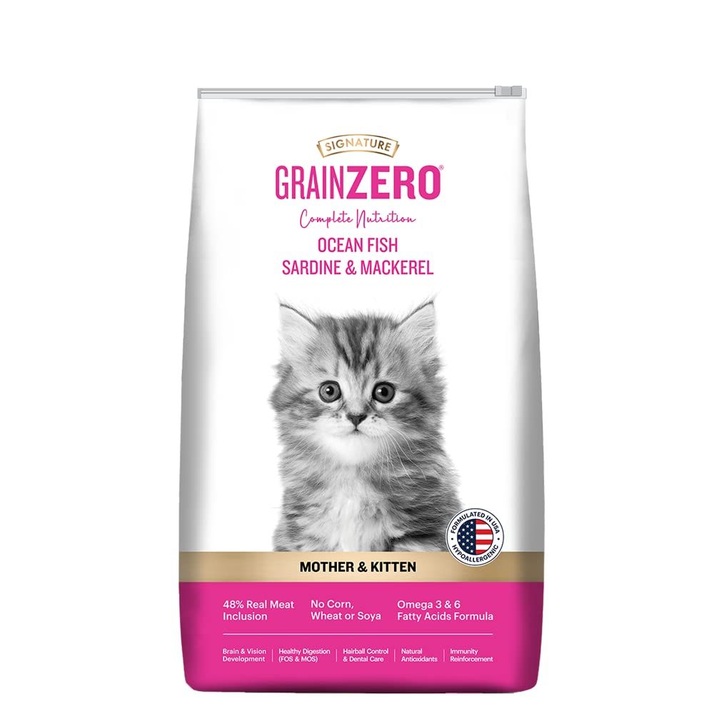 Grain Zero Kitten Dry Food  1.2kg_0