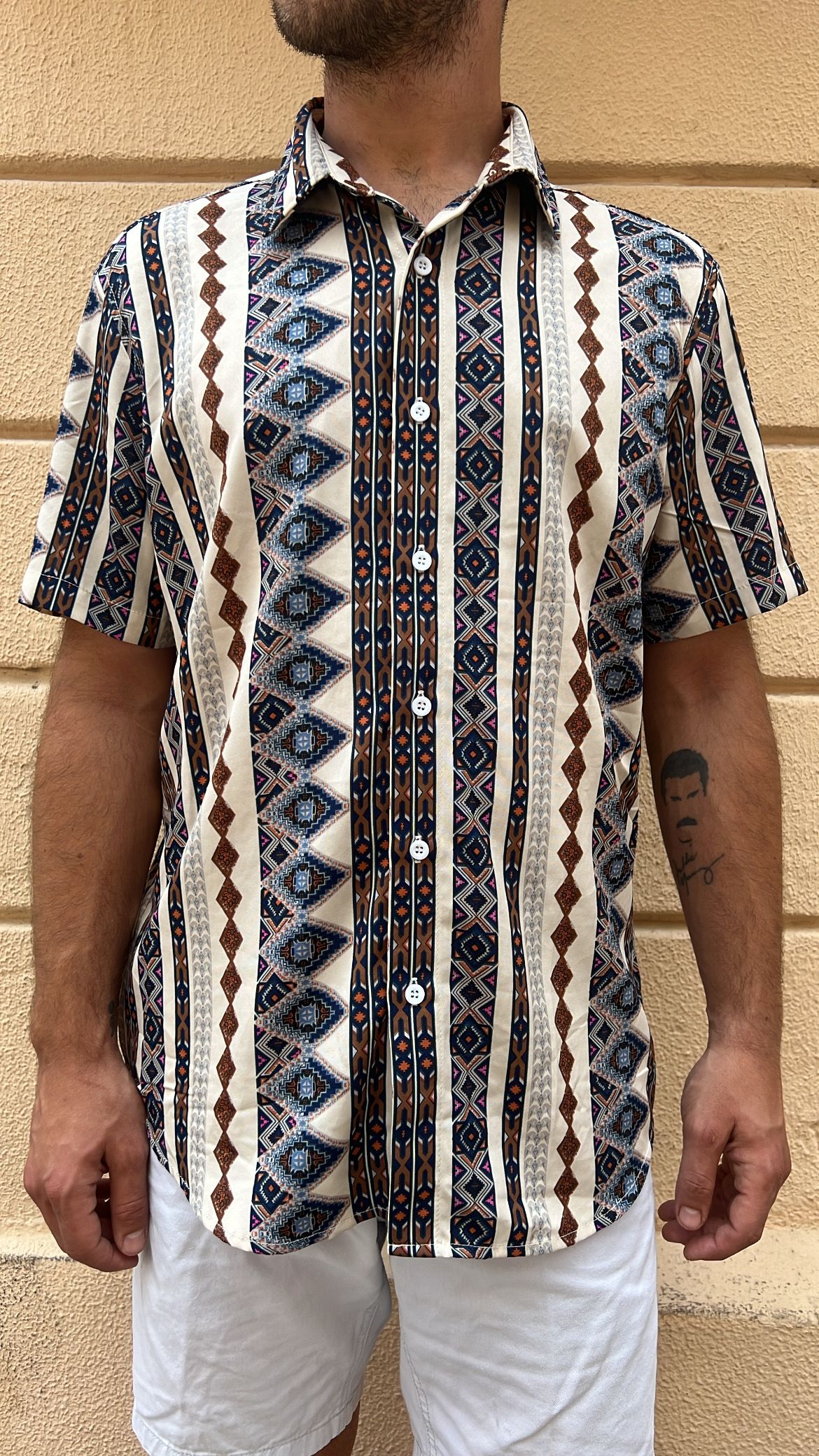 Aztec Print Shirt_1