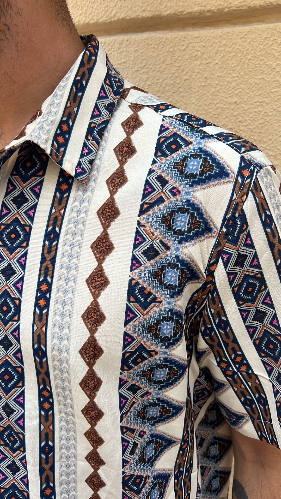 Aztec Print Shirt_0