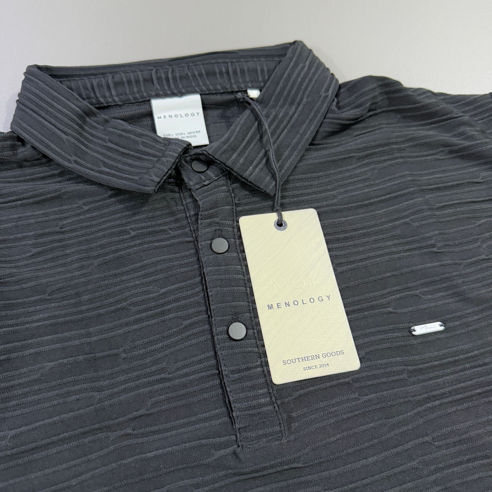 MENOLOGY POLO- BLACK_2