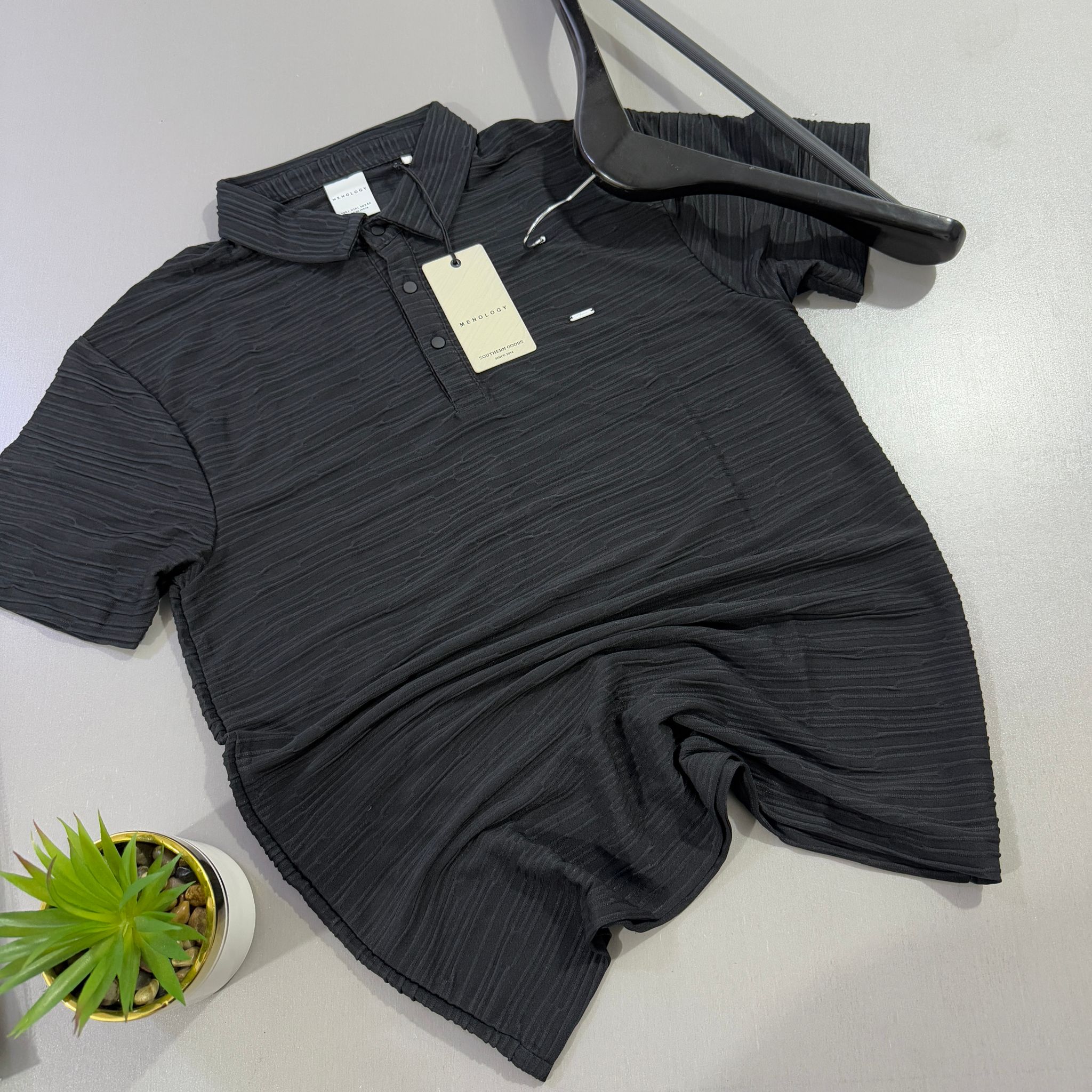 MENOLOGY POLO- BLACK_0