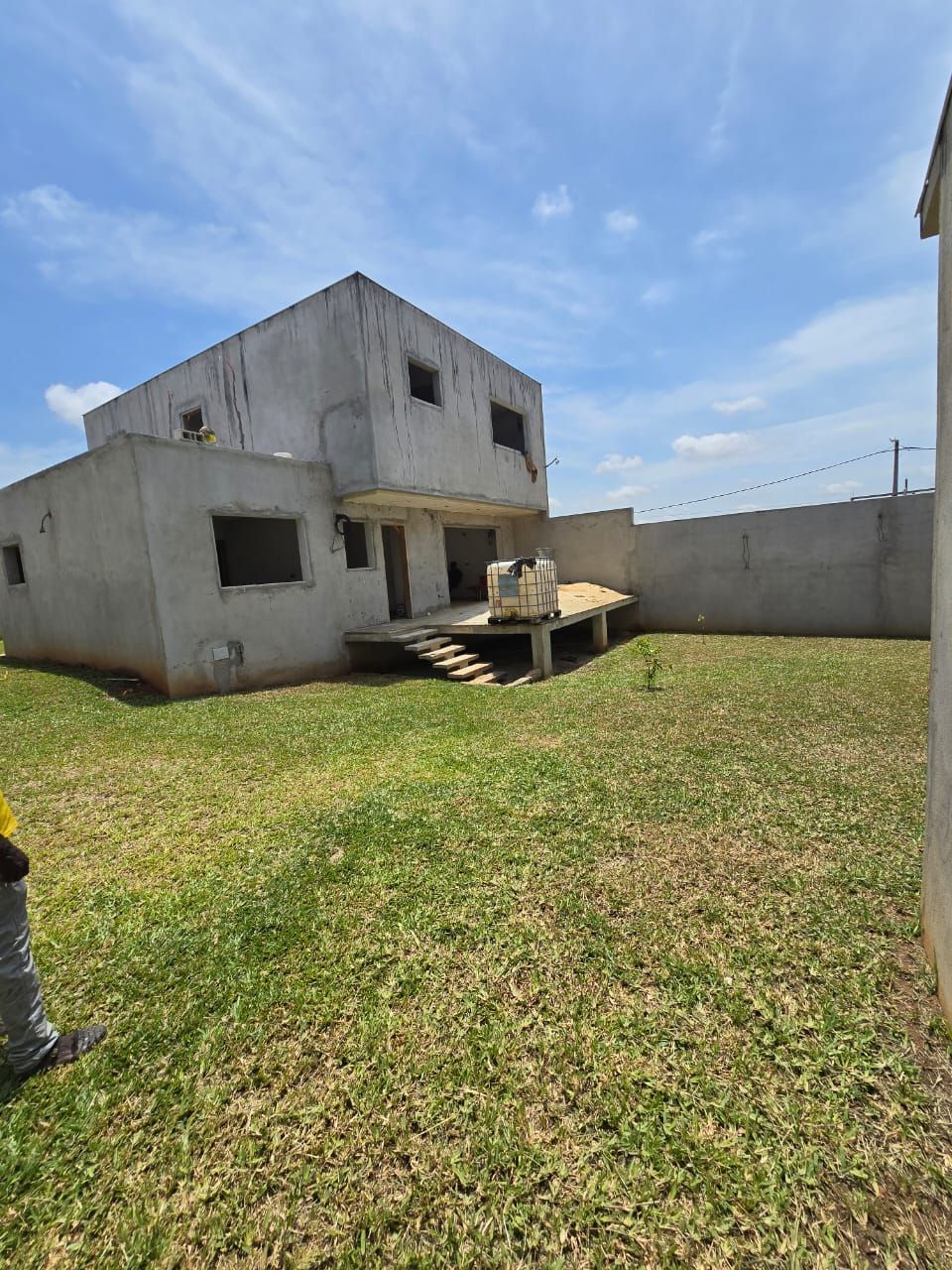 Riviera_Abbata | Terrain de 564 m2 avec duplex de 4 pièces semi fini  | 180 millions CFA | + de détails en description  _3