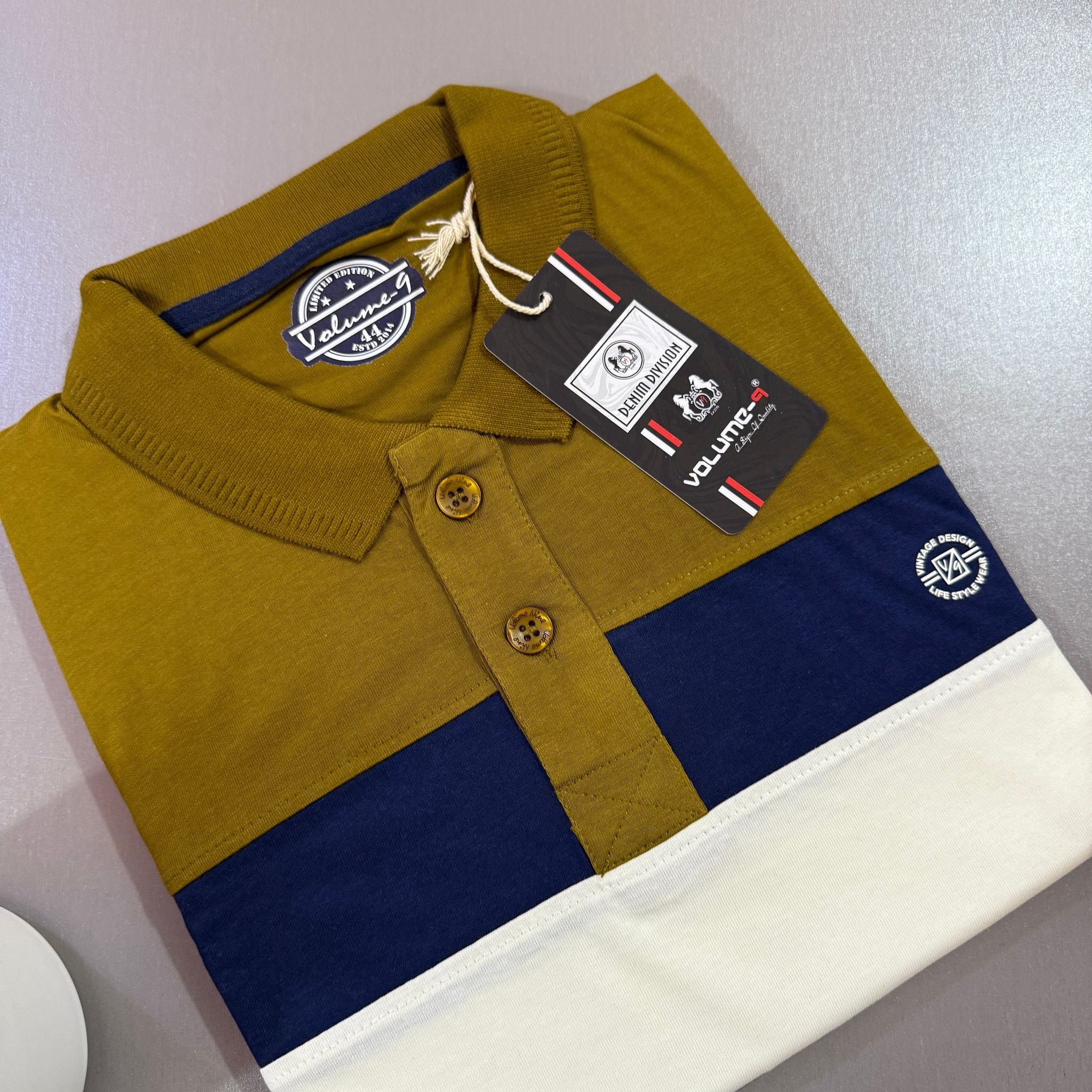 VOLUME-9 STRIPPED POLO - 01_0