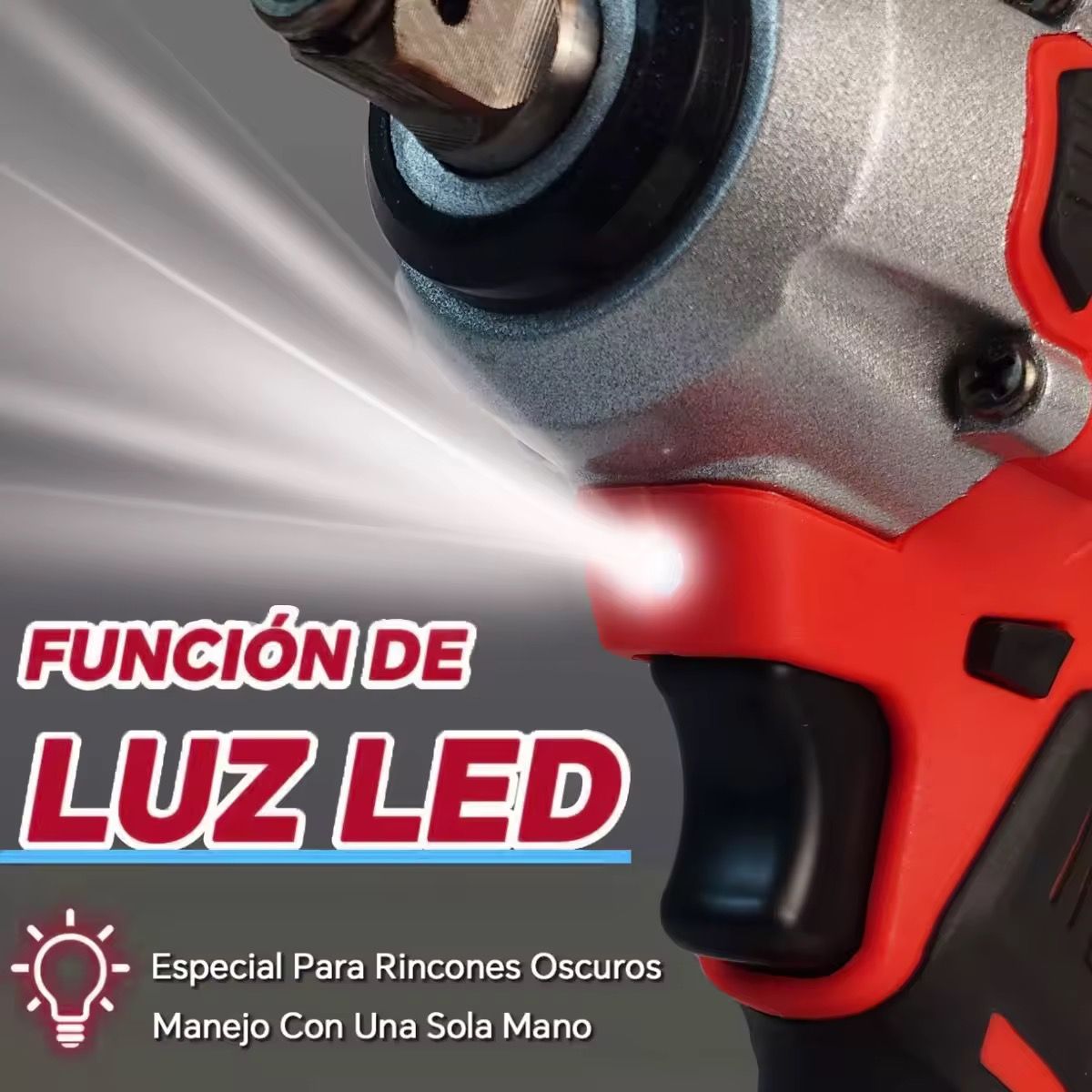 21V Electric Brushless Impact Wrench Cordless 1/2 Drive Multifunctional Wrench Screwdriver Electric Drill Rechargeable_3