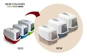 Komoda Cat Litter Box - 54 x 39 x 40 cm/Mix Colors_0