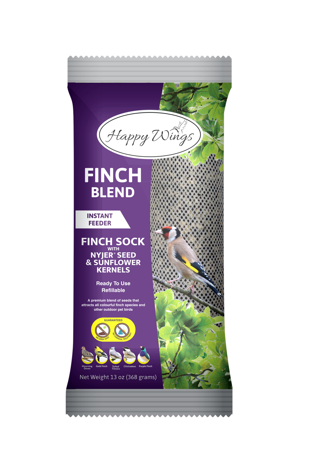 Happy Wings Premium Bird Food for Finch 130 Oz_0