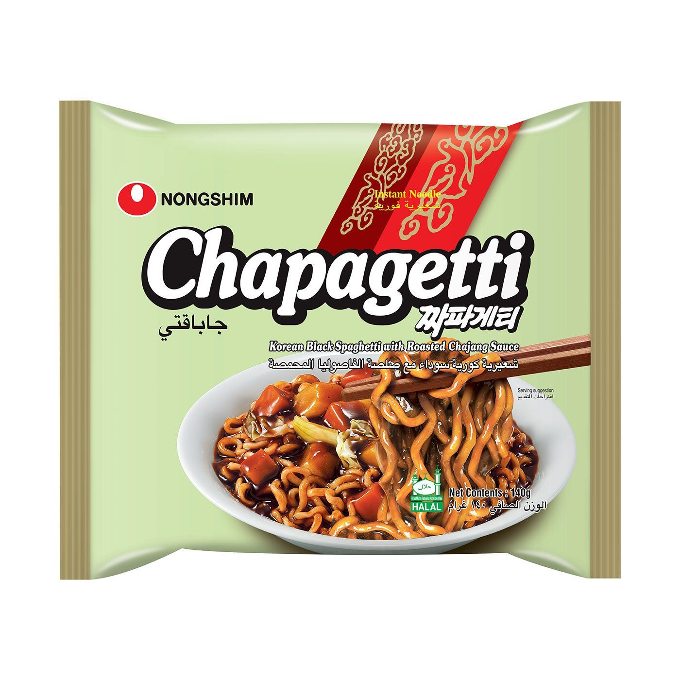 Nongshim Chapagetti Korean Pkt Noodle 140g_0