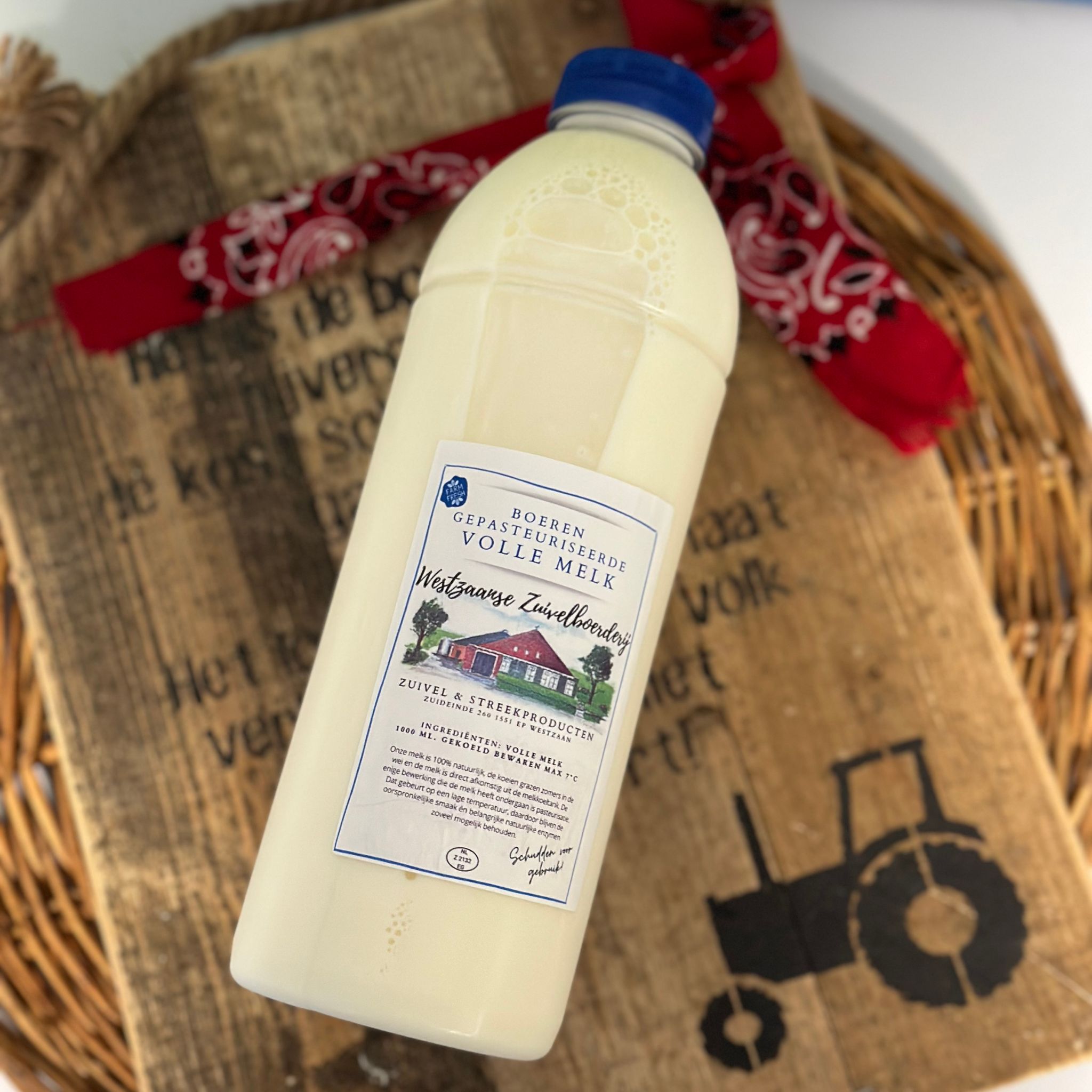 Boeren Gepasteuriseerde Volle Melk 1L_0