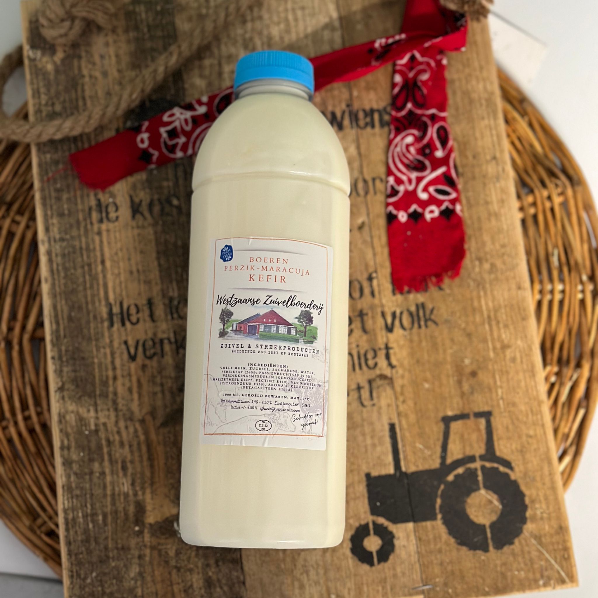 Boeren Perzik-Maracuja Kefir 1L_0