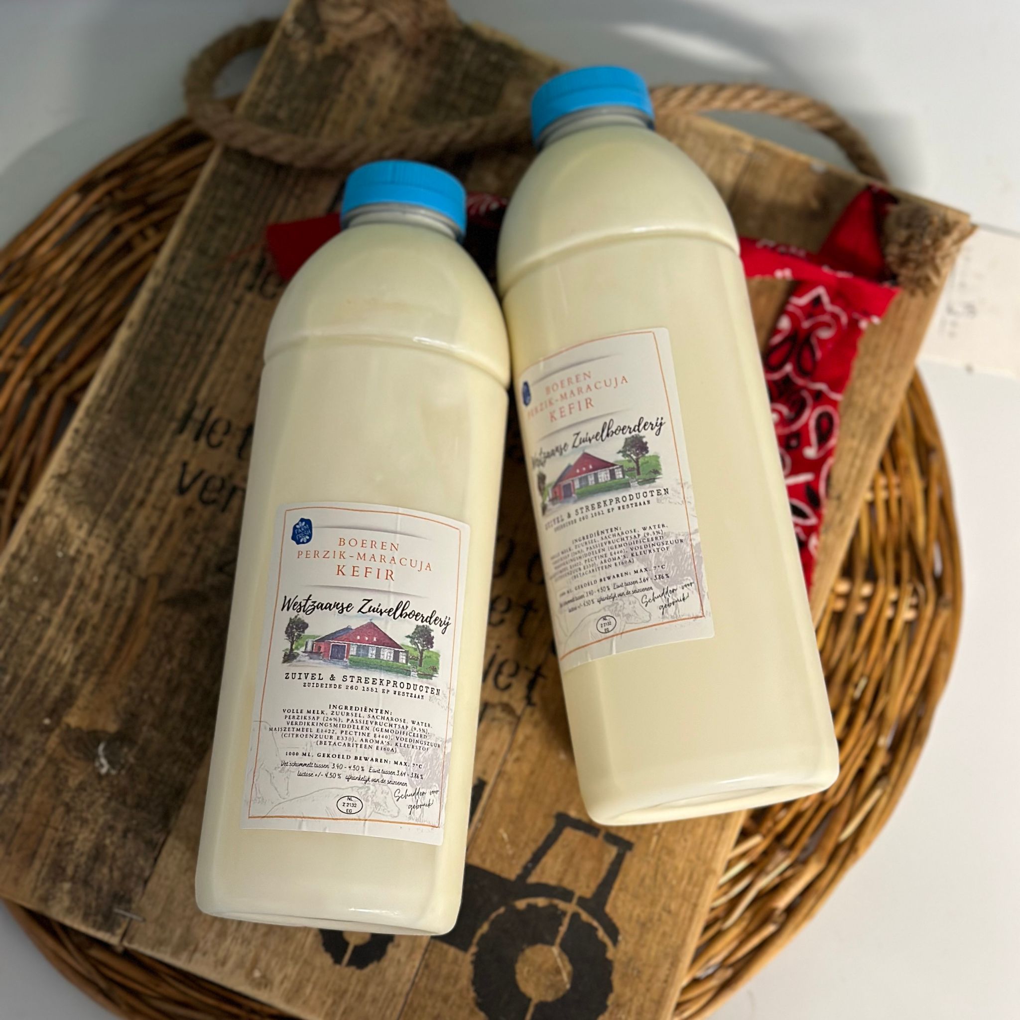 Boeren Perzik-Maracuja Kefir 1L_1