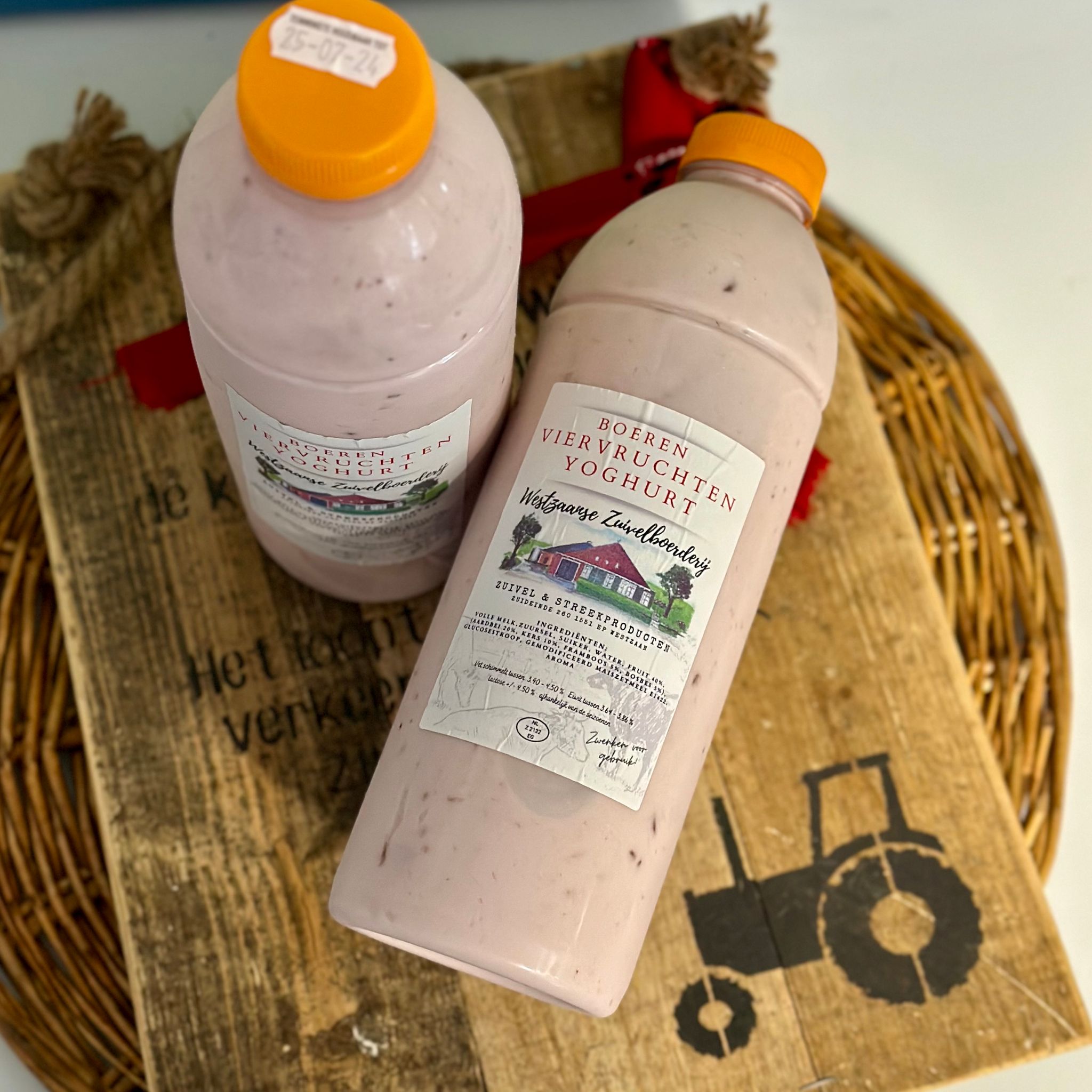 Boeren Viervruchten Yoghurt 1L_0