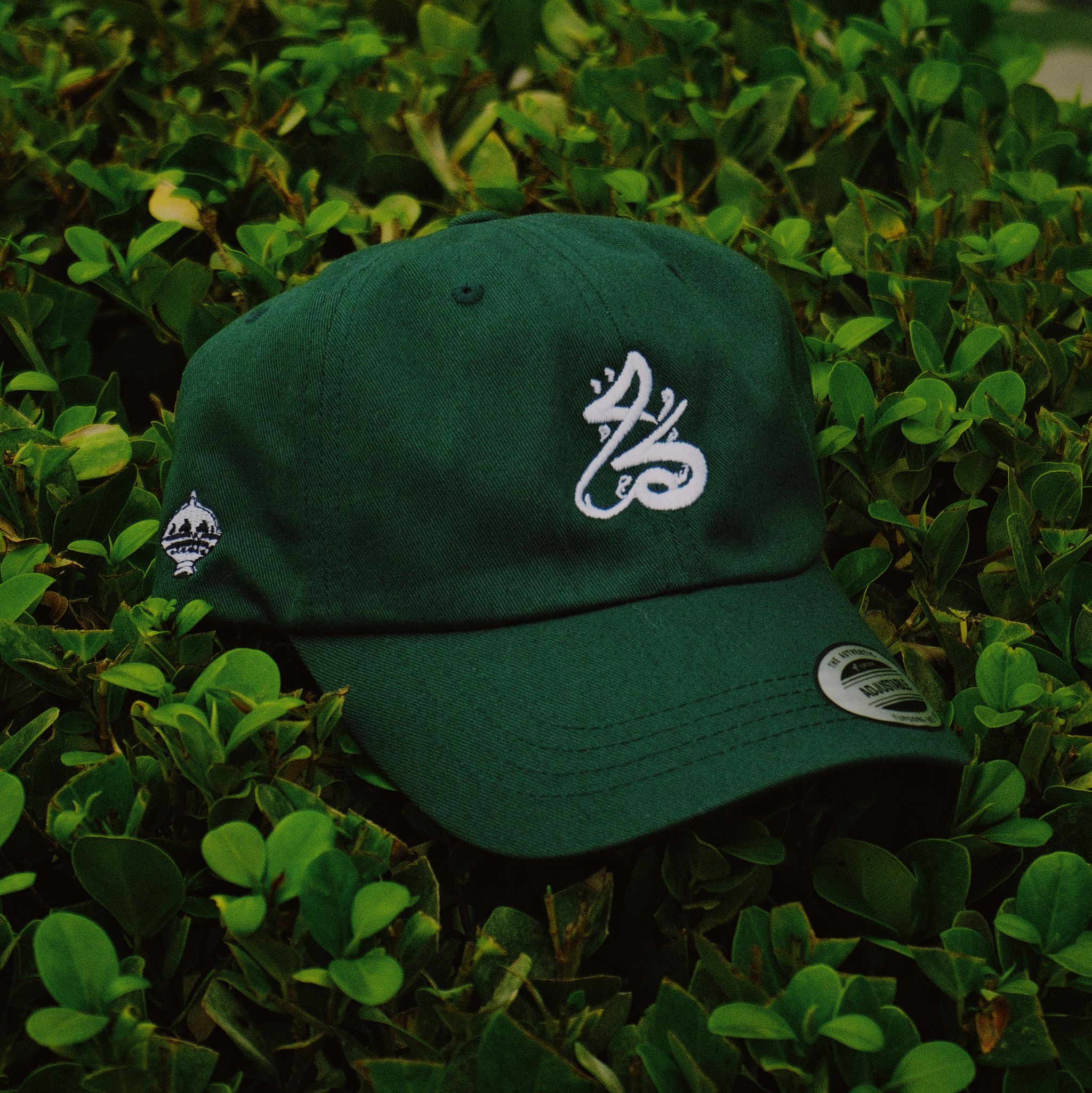 Classic كُمّة logo dad hat (Green)_0