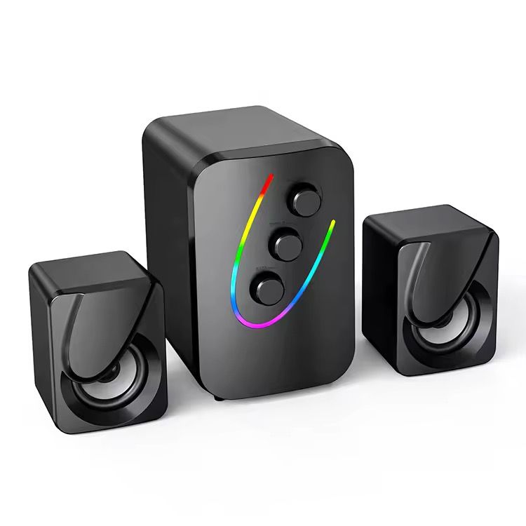 Sf140Bt Havit Strong Bass Spikers 2.1 Subwoofer Speaker Pc Bt 3" 2" Woffer Altavoz Subwoofer Box Speaker_2