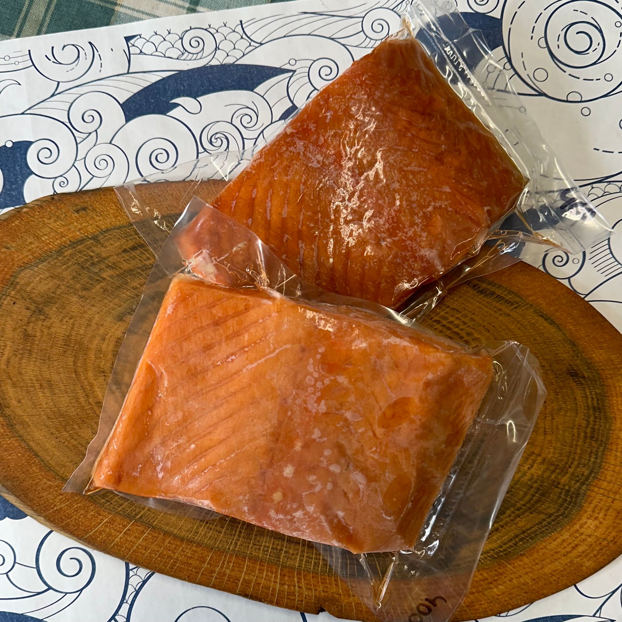 Ambachtelijk koudgerookte Alaska style zalm-ongeëvenaard 350 gr_1