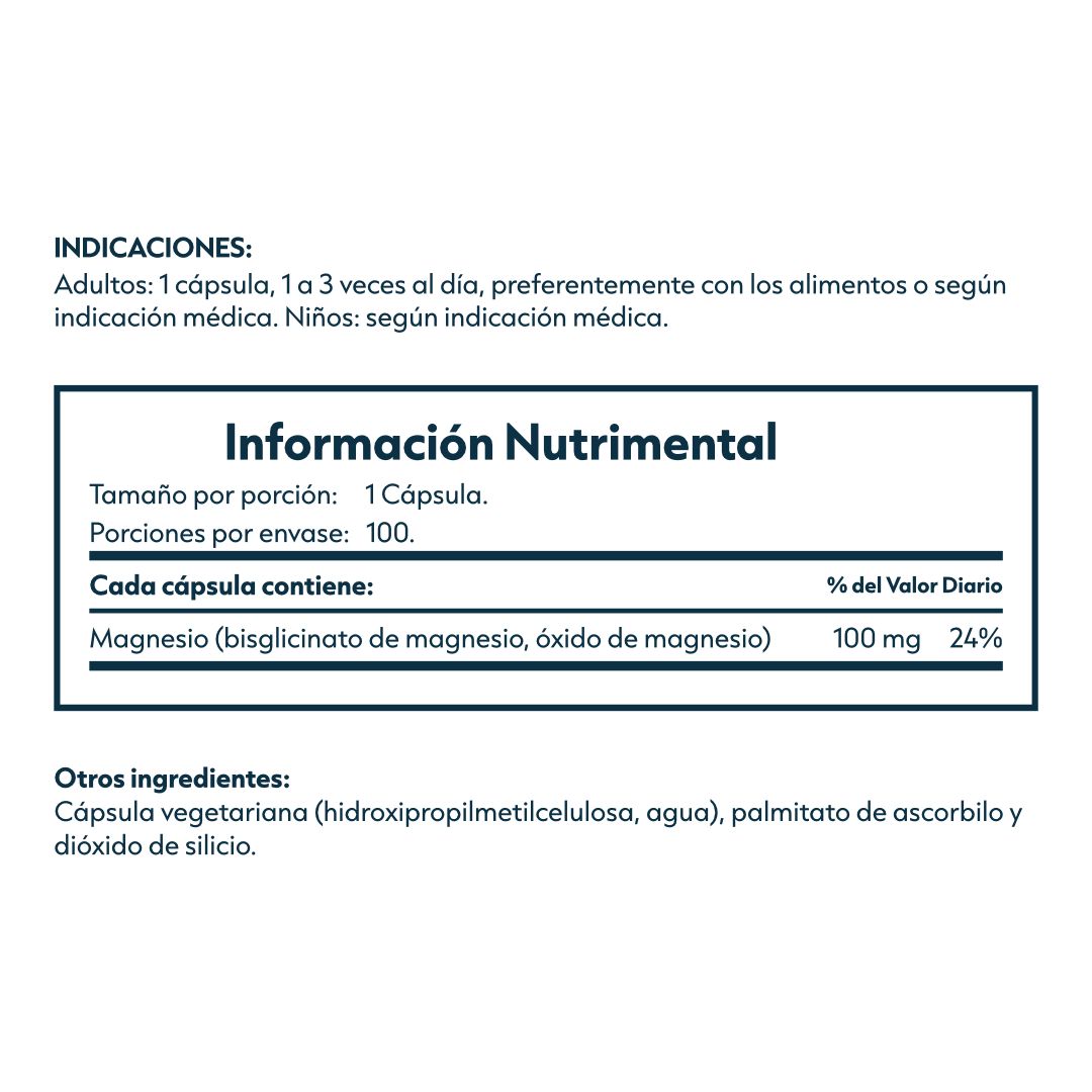 Glicinato de Magnesio 100 mg _2