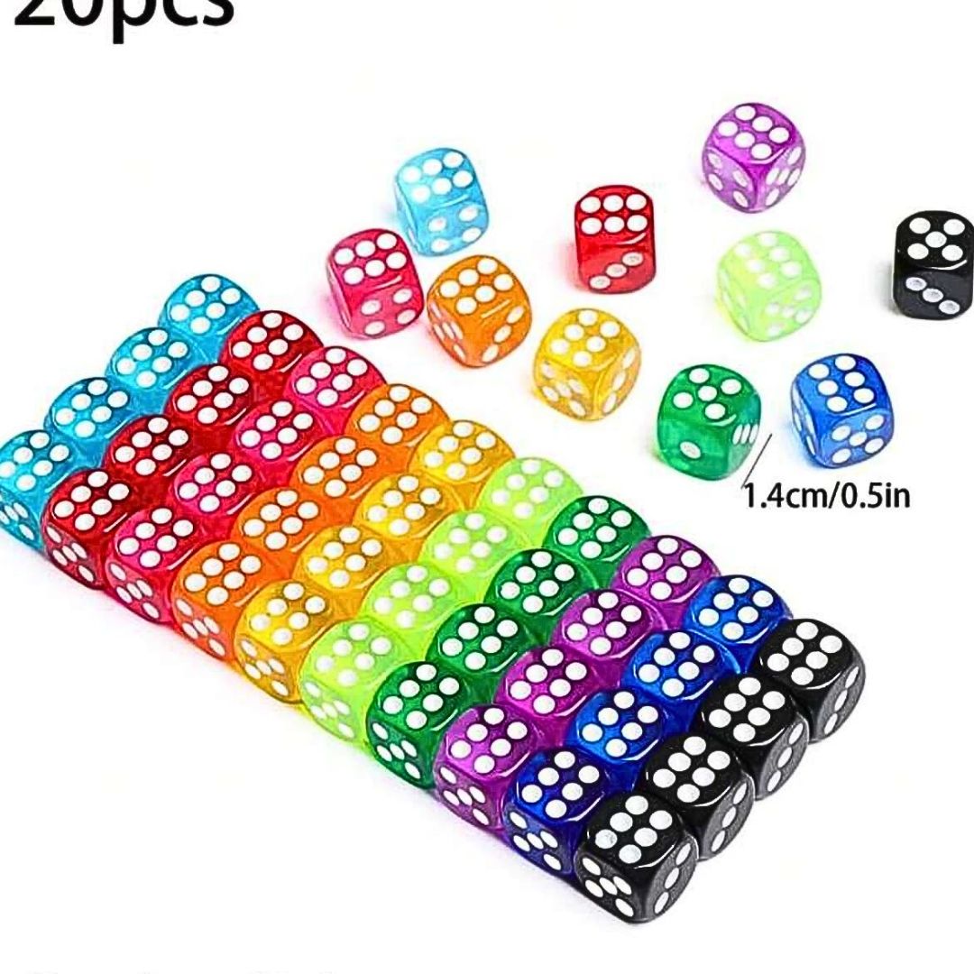 Pair of Radom Color Dice_5