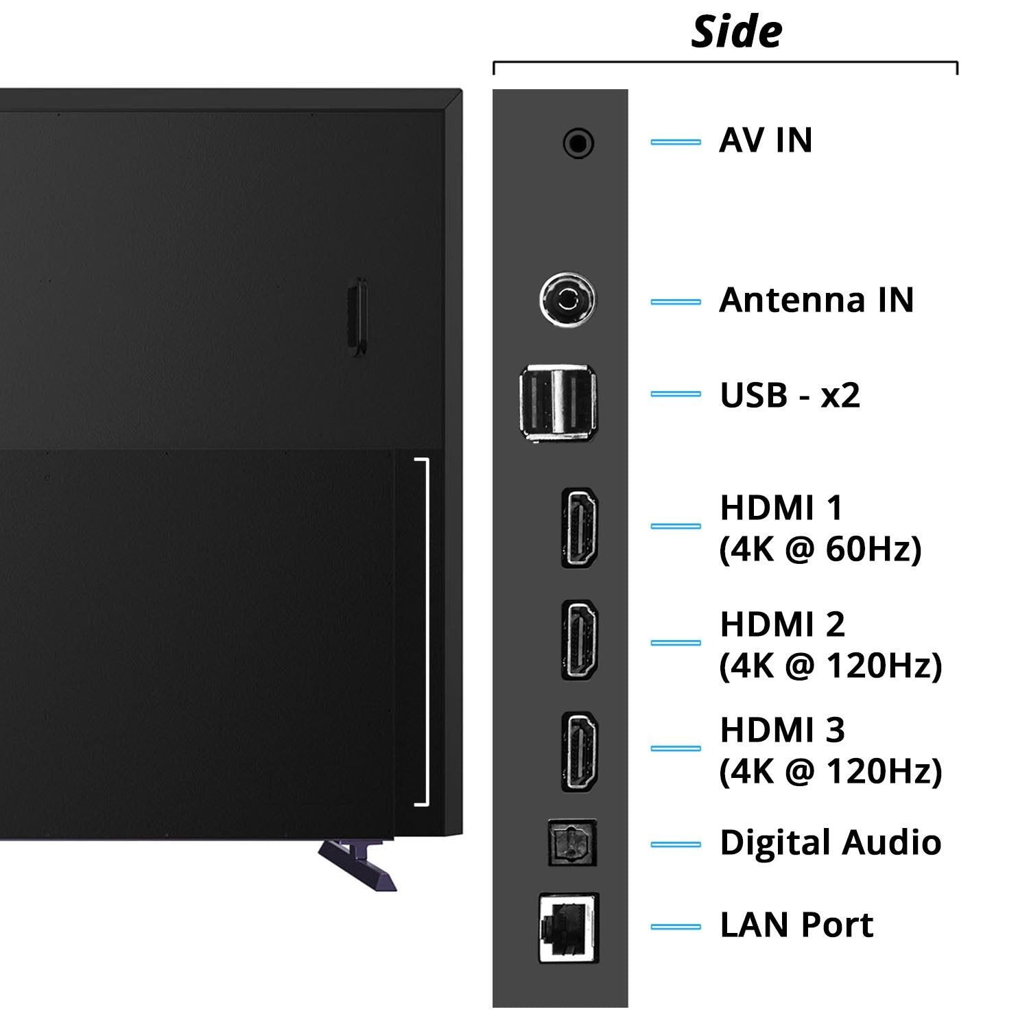 SKYWORTHUHD 4K smart QLED+ Google TV 100inch_8