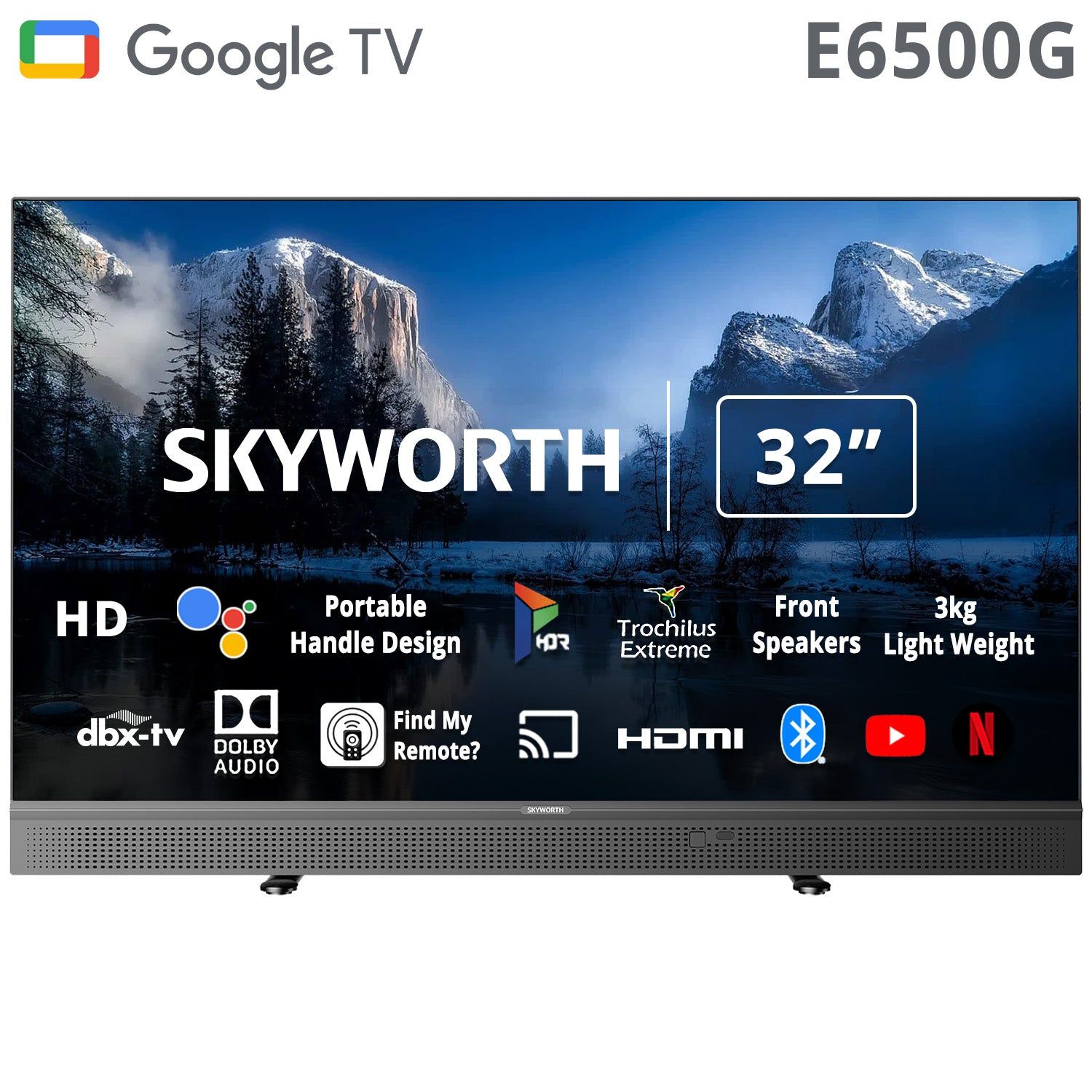 SKYWORTH led hd smart Google TV 32inch_0
