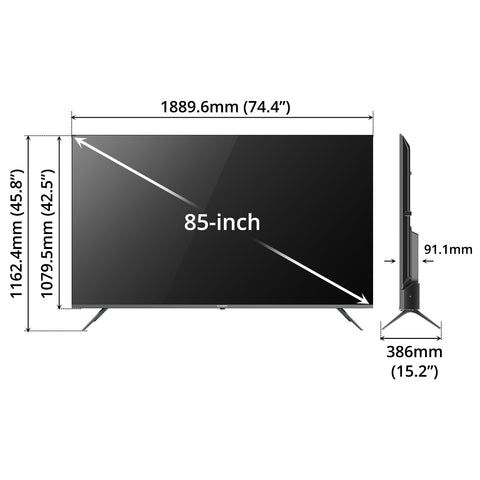 SKYWORTH UHD 4K smart wifi Google TV 85inch_8