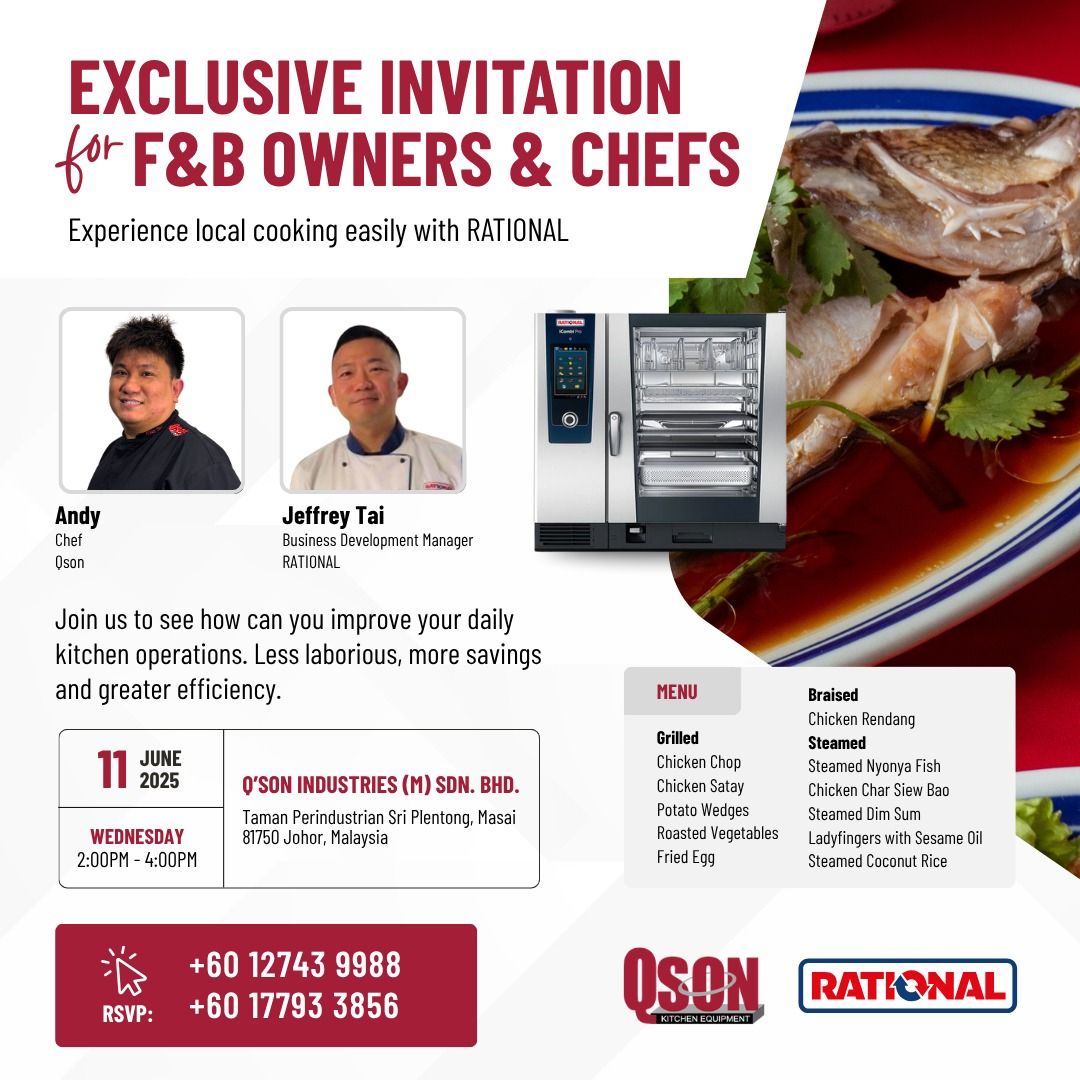Exclusive Invitation for F&B Owners and Chefs_0