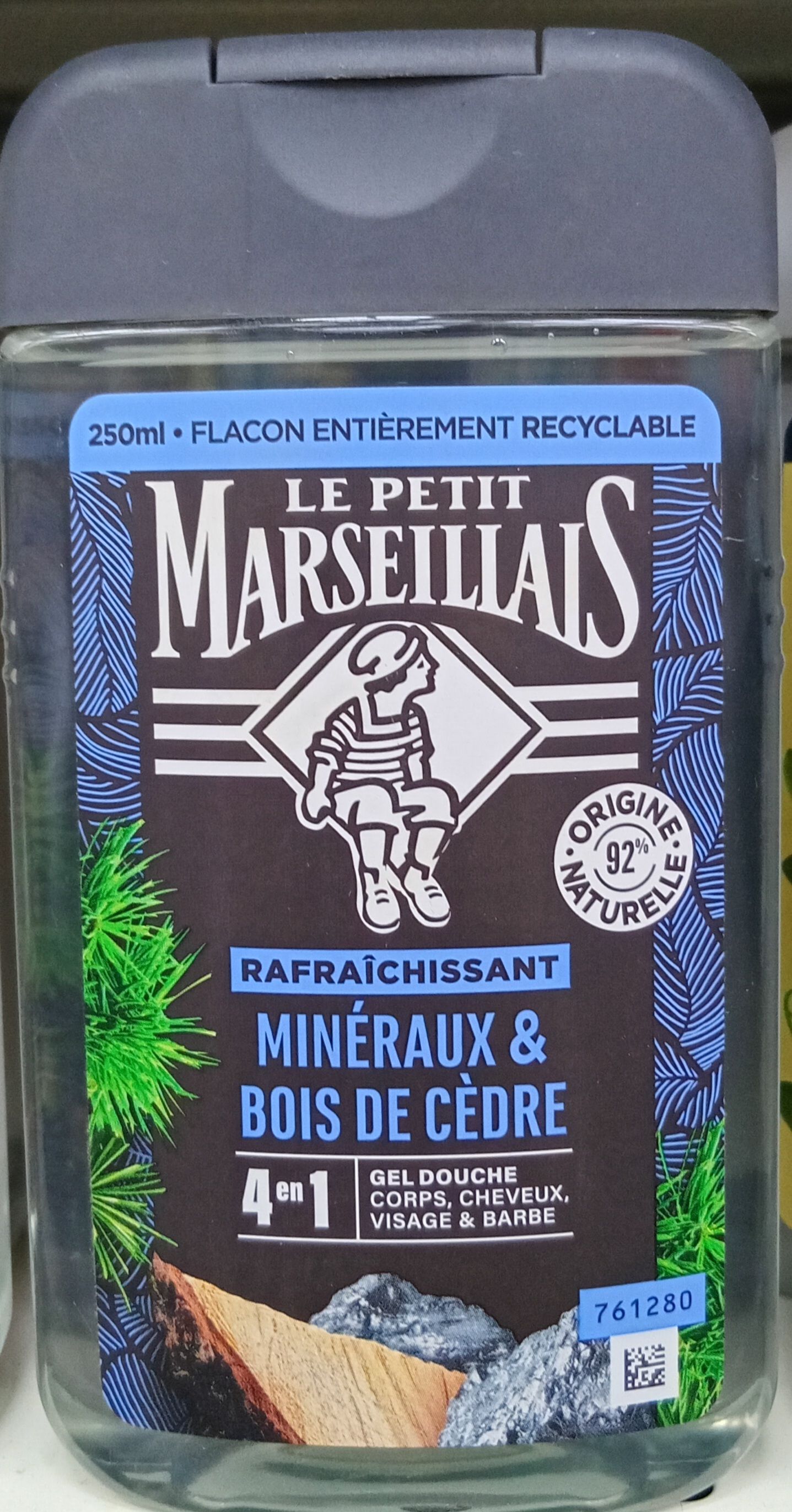 Le Petit Mars. Douche Gel Mind/Cedre 250ml_0