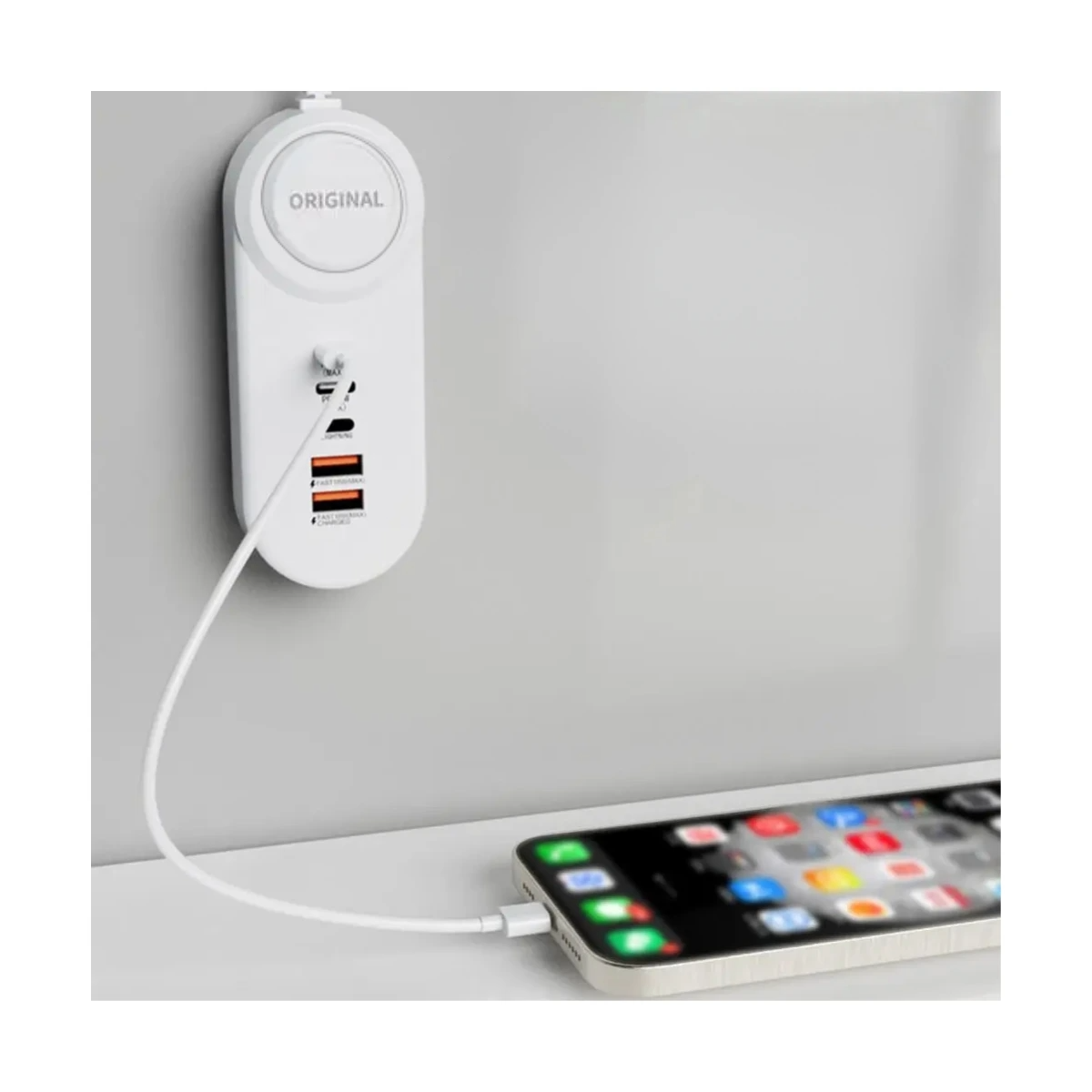 CARGADOR POWER SOCKET USB/TYPE C/IOS CARGA RAPIDA_1