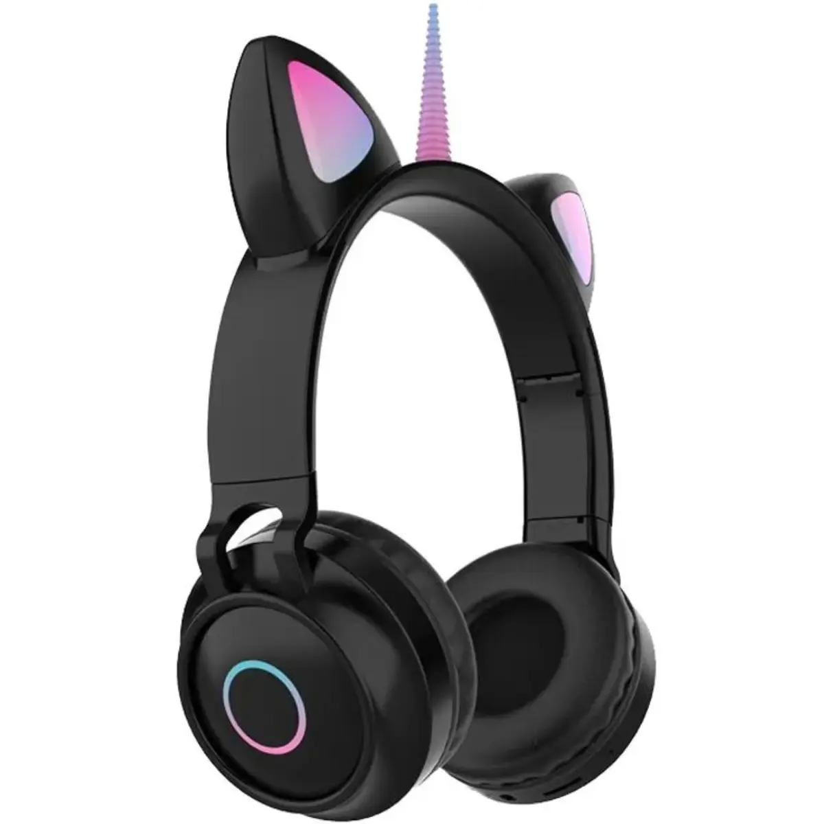 AUDIFONOS BLUETOOTH DE DIADEMA TIPO UNICORNIO_1