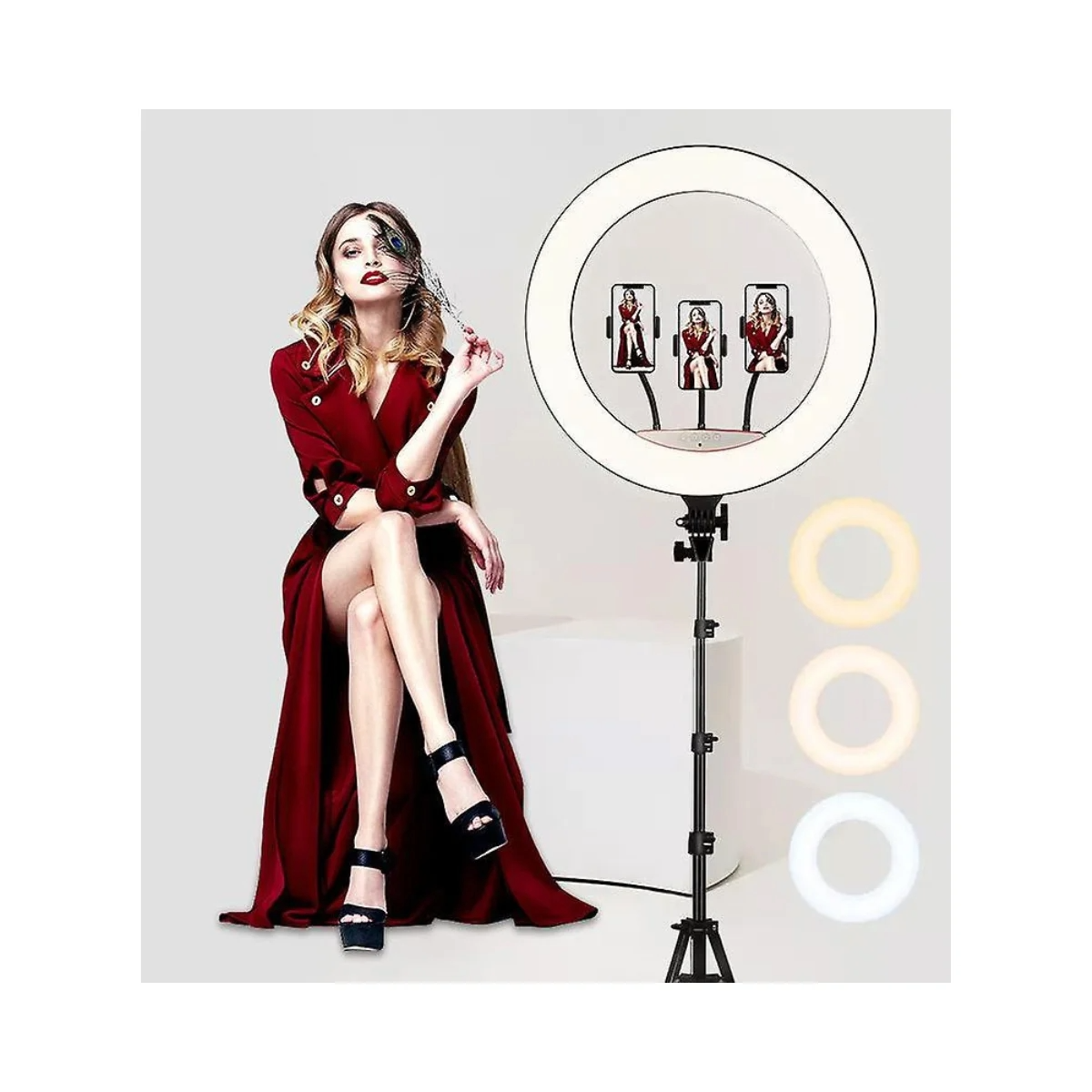 ARO DE LUZ BLANCA (3t) QX-360 14p O 36 cm_0