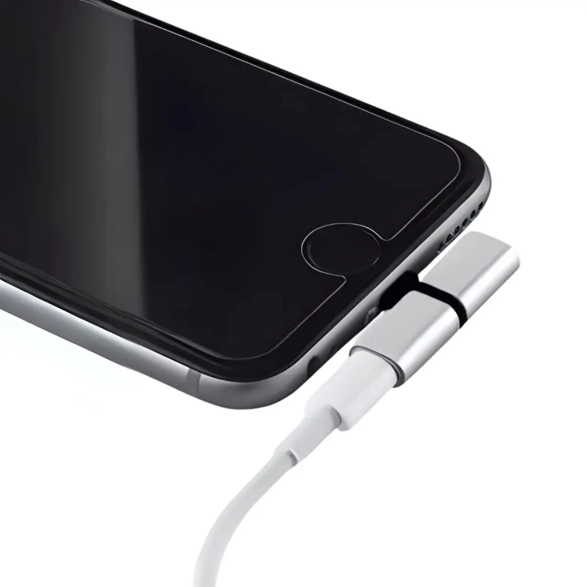 ADAPTADOR PILDORA P/IPHONE LIGHTNING 3.5 MM Y CARGA_0