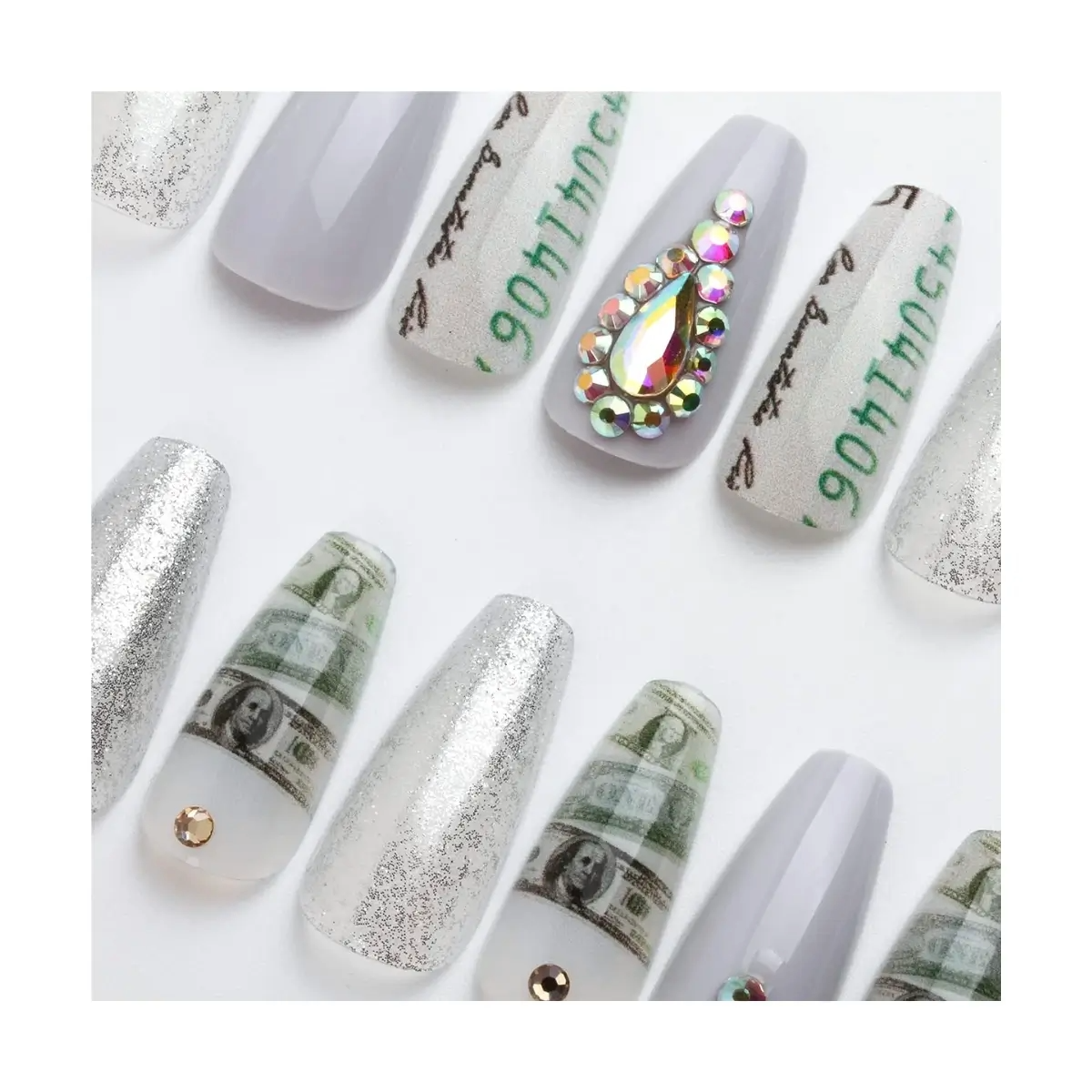 SET DE UÑAS 30 U GOMA Y STICK BLANCA DÓLAR (6936505103554)_0