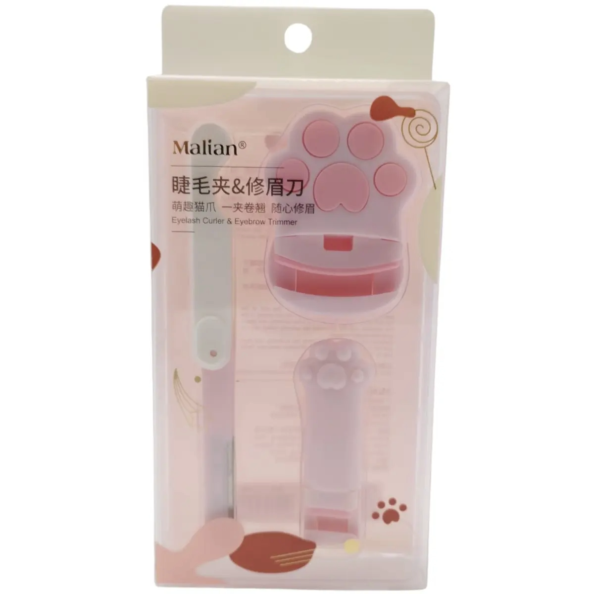 RIZADOR Y CORTADOR DE PESTAÑAS SET 3 UNID MALIAN_1