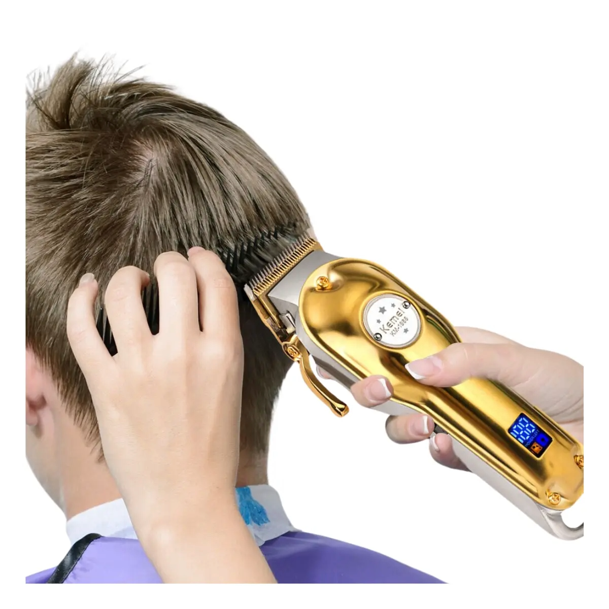 RASURADORA KEMEI PROFESIONAL INALAMBRICA KM-1986 2500mAh_0