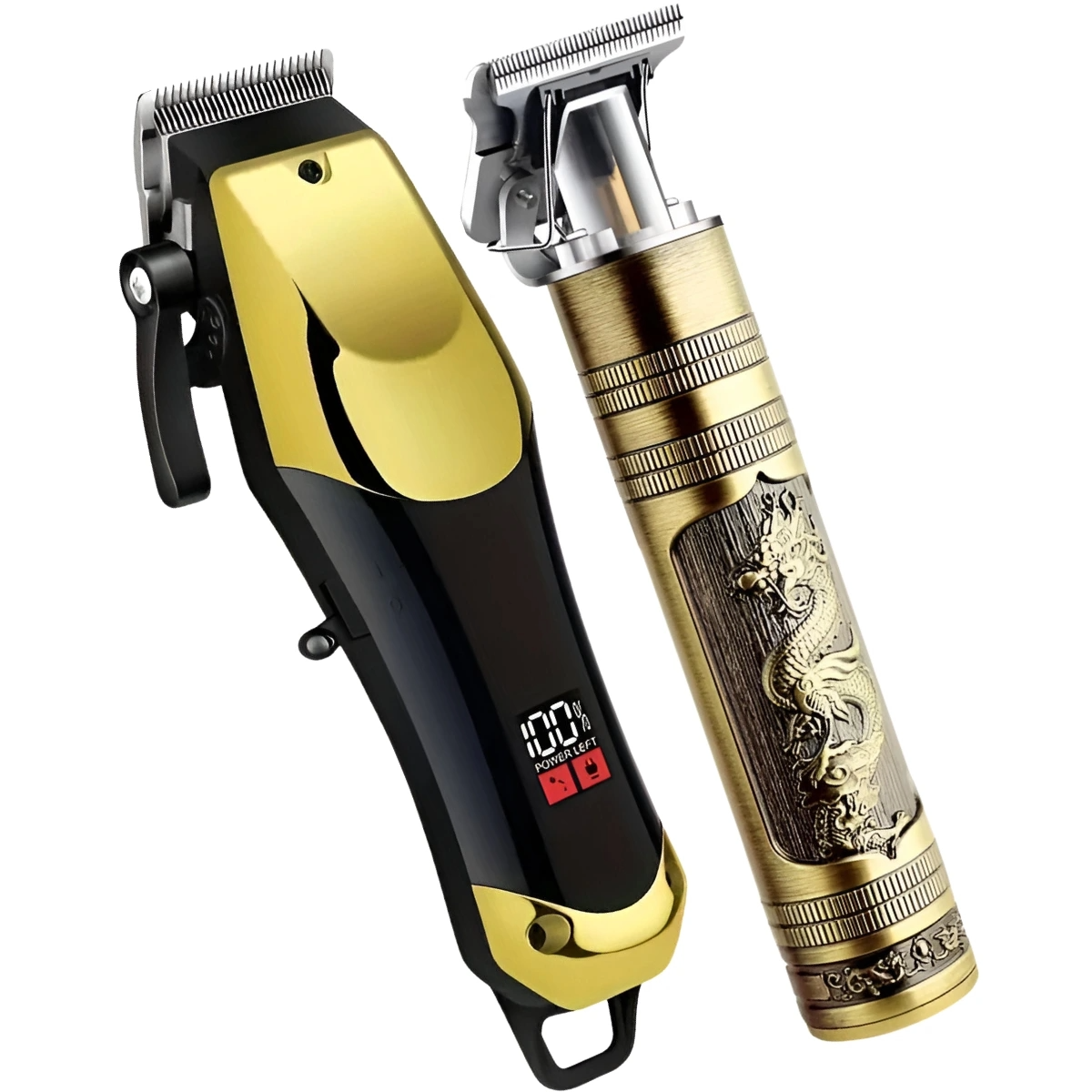 RASURADORA HAIR CLIPER CLASICA + VINTAGE 2 EN 1 C/ACCESORIOS WEEME_1